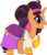 Size: 1001x1171 | Tagged: safe, artist:cloudy glow, saffron masala, pony, unicorn, g4, clothes, clothes swap, cosplay, costume, crossover, cute, disney, dress, esmeralda (the hunchback of notre dame), female, looking at you, mare, open mouth, raised hoof, saffronbetes, simple background, smiling, solo, the hunchback of notre dame, transparent background, vector