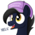 Size: 3000x3000 | Tagged: safe, artist:pananovich, oc, oc only, oc:shadowmoon, bust, hat, high res, lewd, make america great again, make equestria great again, mela, portrait, simple background, solo, transparent background, trumpism