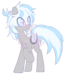 Size: 1024x1130 | Tagged: safe, artist:silverknight27, oc, oc only, oc:milky way (silverknight27), bat pony, pony, female, mare, simple background, solo, transparent background