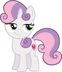 Size: 4419x5129 | Tagged: safe, artist:osipush, sweetie belle, g4, the fault in our cutie marks, .svg available, absurd resolution, cutie mark, female, simple background, smug, smug belle, solo, the cmc's cutie marks, transparent background, vector