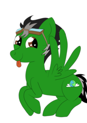 Size: 2893x4092 | Tagged: safe, oc, oc only, oc:trip away, :b, cutie mark, high res, simple background, solo, transparent background, vector