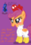 Size: 1000x1414 | Tagged: safe, artist:darkest-lunar-flower, princess luna, scootaloo, chicken, g4, animal costume, chicken suit, clothes, costume, cute, cutealoo, happy, scootachicken