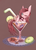 Size: 580x800 | Tagged: safe, artist:alus, pinkie pie, earth pony, pony, g4, alcohol, cup, cup of pony, female, food, lemon, martini, micro, pinkamena diane pie, solo, wet mane