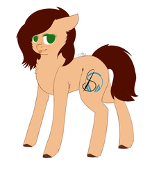 Size: 675x769 | Tagged: safe, artist:twinkepaint, oc, oc only, earth pony, pony, female, mare, simple background, solo, tongue out, white background