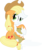 Size: 6492x7655 | Tagged: safe, artist:livehotsun, applejack, earth pony, pony, g4, absurd resolution, female, floppy ears, flour, flour sack, simple background, solo, transparent background