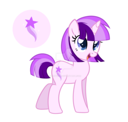 Size: 1280x1219 | Tagged: safe, artist:darkynez, oc, oc only, oc:shooting spark, pony, unicorn, magical lesbian spawn, offspring, parent:starlight glimmer, parent:twilight sparkle, parents:twistarlight, solo, watermark