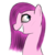 Size: 4000x4000 | Tagged: safe, artist:lyres-art, pinkie pie, earth pony, pony, g4, absurd resolution, bust, female, grin, pinkamena diane pie, portrait, simple background, smiling, solo, transparent background