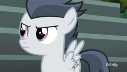 Size: 1280x720 | Tagged: safe, edit, edited screencap, screencap, rumble, pegasus, pony, g4, marks and recreation, angry, colt, cutie mark, food, male, meme, salt, solo