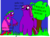 Size: 1588x1178 | Tagged: safe, artist:jacobfoolson, spike, twilight sparkle, dragon, g4, 1000 hours in ms paint, clothes, crossdressing, dress, golden oaks library, high heels, lipstick, shoes
