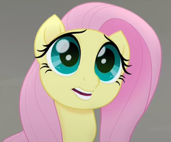 Size: 684x570 | Tagged: safe, screencap, fluttershy, pegasus, pony, g4, my little pony: the movie, cute, female, mare, open mouth, shyabetes, solo