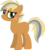 Size: 330x369 | Tagged: safe, artist:zestle, oc, oc only, oc:apple core, base used, magical lesbian spawn, offspring, parent:applejack, parent:limestone pie, parents:applestone, piercing, simple background, solo, transparent background