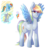 Size: 1024x1106 | Tagged: safe, artist:keeharn, derpy hooves, rainbow dash, g4, female, fusion, fusion:derpy hooves, simple background, transparent background