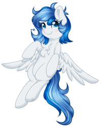 Size: 1024x1272 | Tagged: safe, artist:sketchyhowl, oc, oc only, oc:wave, pegasus, pony, female, mare, simple background, solo, transparent background