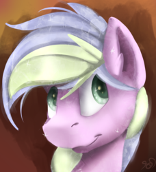 Size: 918x1007 | Tagged: safe, artist:beardie, oc, oc only, crystal pony, bust, commission, painting