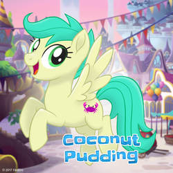 Size: 1080x1080 | Tagged: safe, oc, oc only, oc:coconut pudding, pegasus, pony, g4, my little pony: the movie, mlp movie pony maker, solo