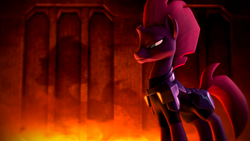 Size: 1920x1080 | Tagged: safe, artist:argodaemon, tempest shadow, pony, unicorn, g4, my little pony: the movie, 3d, armor, broken horn, female, horn, mare, solo, source filmmaker, wallpaper