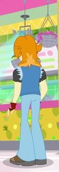 Size: 224x654 | Tagged: safe, screencap, valhallen, equestria girls, g4, my little pony equestria girls: summertime shorts, shake things up!, background human, cropped, male, rear view