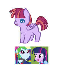 Size: 314x373 | Tagged: safe, artist:berrypunchrules, rainbow dash, twilight sparkle, equestria girls, g4, simple background, transparent background