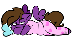 Size: 2884x1501 | Tagged: safe, artist:befishproductions, oc, oc only, oc:befish, pegasus, anthro, chibi, clothes, female, floating wings, mare, pajamas, simple background, solo, transparent background