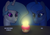 Size: 1358x942 | Tagged: safe, artist:eqamrd, princess celestia, princess luna, alicorn, pony, g4, cake, candle, food, happy birthday mlp:fim, mlp fim's seventh anniversary, smiling