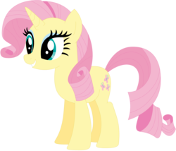 Size: 1024x875 | Tagged: safe, artist:ra1nb0wk1tty, fluttershy, rarity, pony, unicorn, g4, female, mare, palette swap, recolor, simple background, solo, transparent background