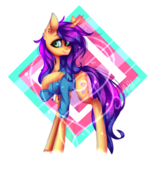 Size: 1861x2041 | Tagged: safe, artist:huirou, oc, oc only, oc:lilac sketch, pony, unicorn, clothes, female, hoodie, mare, simple background, solo, transparent background