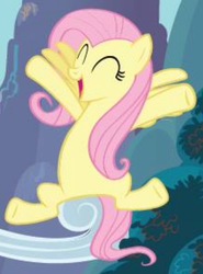 Size: 640x863 | Tagged: safe, fluttershy, g4, cropped, cute, eyes closed, needs more jpeg, shyabetes, solo focus