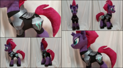 Size: 3994x2216 | Tagged: safe, artist:tori-to-pelloneus, tempest shadow, pony, g4, my little pony: the movie, broken horn, female, high res, horn, irl, mare, photo, plushie, solo