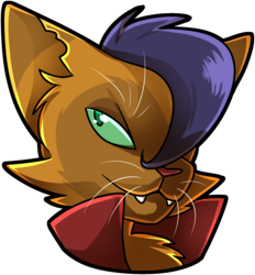 Size: 2998x3229 | Tagged: safe, artist:polyhexian, capper dapperpaws, abyssinian, cat, anthro, g4, my little pony: the movie, chest fluff, clothes, high res, male, simple background, solo, transparent background