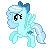Size: 50x50 | Tagged: safe, artist:lost-our-dreams, oc, oc only, oc:blueberry cotton, pegasus, pony, animated, female, flying, gif, mare, pixel art, simple background, solo, transparent background