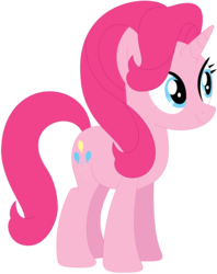 Size: 1024x1292 | Tagged: safe, artist:ra1nb0wk1tty, pinkie pie, starlight glimmer, pony, unicorn, g4, female, mare, palette swap, recolor, simple background, solo, transparent background