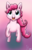 Size: 1447x2246 | Tagged: safe, artist:chiptunebrony, pinkie pie, g4, cute, diapinkes, faic, happy, running, smiling, wide eyes