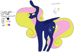 Size: 2421x1711 | Tagged: safe, artist:sweetmelon556, oc, oc only, oc:starlight, pegasus, pony, female, mare, reference sheet, solo
