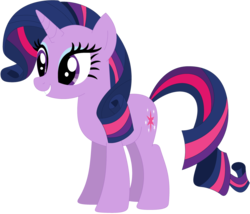 Size: 1024x875 | Tagged: safe, artist:ra1nb0wk1tty, rarity, twilight sparkle, pony, unicorn, g4, female, mare, palette swap, recolor, simple background, smiling, solo, transparent background