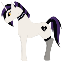 Size: 700x684 | Tagged: safe, artist:katkat-nomad, oc, oc only, offspring, parent:oc:dapper amulet, parent:rarity, parents:canon x oc, solo