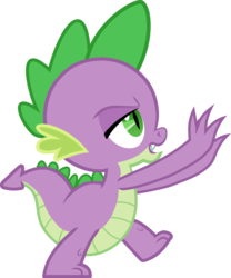 Size: 1449x1741 | Tagged: safe, artist:frownfactory, spike, dragon, g4, once upon a zeppelin, .svg available, male, simple background, solo, svg, transparent background, vector