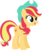 Size: 1024x1229 | Tagged: safe, artist:ra1nb0wk1tty, applejack, sunset shimmer, earth pony, pony, g4, female, mare, palette swap, recolor, simple background, solo, transparent background