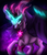 Size: 1702x2000 | Tagged: dead source, safe, artist:not-ordinary-pony, sci-twi, twilight sparkle, pony, equestria girls, g4, clothes, equestria girls ponified, female, mare, midnight sparkle, ponified, solo