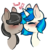 Size: 480x498 | Tagged: safe, artist:urbanqhoul, dj pon-3, octavia melody, vinyl scratch, earth pony, pony, unicorn, g4, blushing, boop, bust, eyes closed, female, heart, lesbian, mare, noseboop, profile, ship:scratchtavia, shipping, simple background, transparent background