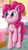 Size: 2205x4000 | Tagged: safe, artist:sloppyhooves, pinkie pie, pony, g4, female, high res, raised hoof, smiling, solo