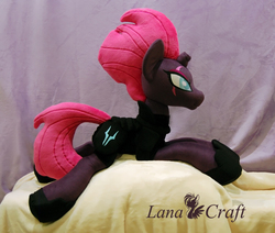 Size: 2144x1820 | Tagged: safe, artist:lanacraft, tempest shadow, g4, my little pony: the movie, irl, photo, plushie