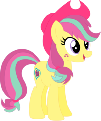 Size: 1024x1231 | Tagged: safe, artist:ra1nb0wk1tty, applejack, sour sweet, earth pony, pony, g4, female, mare, recolor, simple background, solo, transparent background