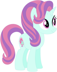 Size: 1024x1292 | Tagged: safe, artist:ra1nb0wk1tty, starlight glimmer, sunny flare, pony, unicorn, g4, female, mare, recolor, simple background, solo, transparent background
