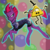 Size: 2000x2000 | Tagged: safe, artist:kingkenn, tempest shadow, pony, g4, my little pony: the movie, bill cipher, broken horn, bubble, crossover, gravity falls, high res, horn, male