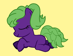 Size: 509x388 | Tagged: safe, oc, oc only, oc:blue corn, pony, calm, female, filly, nap, peaceful, resting, sleeping, sleepy, tired