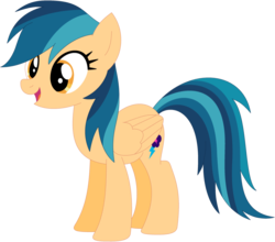 Size: 1024x903 | Tagged: safe, artist:ra1nb0wk1tty, indigo zap, rainbow dash, pegasus, pony, g4, female, mare, recolor, simple background, solo, transparent background