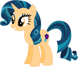 Size: 1024x875 | Tagged: safe, artist:ra1nb0wk1tty, indigo zap, rarity, pony, unicorn, g4, female, mare, recolor, simple background, solo, transparent background