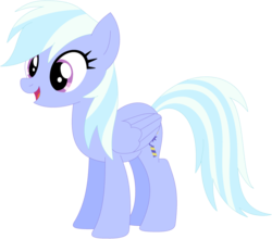 Size: 1024x903 | Tagged: safe, artist:ra1nb0wk1tty, rainbow dash, sugarcoat, pegasus, pony, g4, female, mare, recolor, simple background, solo, transparent background