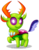 Size: 1600x2074 | Tagged: safe, artist:aleximusprime, thorax, changedling, changeling, g4, chibi, cute, king thorax, looking at you, male, simple background, smiling, solo, thorabetes, transparent background