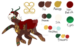 Size: 1024x645 | Tagged: safe, artist:sketchthebluepegasus, oc, oc only, oc:espresso bean, original species, spinner (species), male, reference sheet, solo